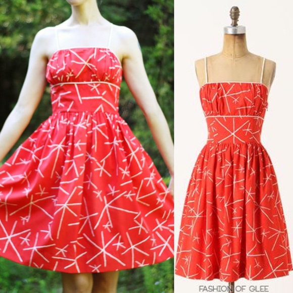 Anthropologie Dresses & Skirts - Rare Anthropologie Nostalgic Asterisks Dress